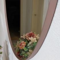 Espelho Redondo de parede com Borda 80cm