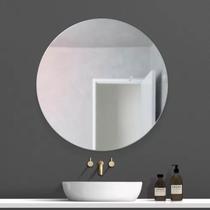 Espelho Redondo Decorativo 40x40cm Para Banheiro