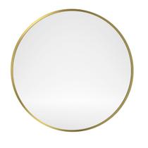 Espelho Redondo Grande 50cm Decor - Moldura Alumínio Dourado Espelho Redondo Grande 50cm Decor - Moldura Alumínio Dourado