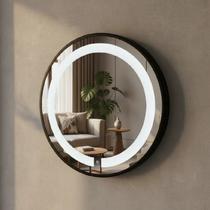 Espelho Redondo Iluminado 50cm Touch 2 Leds Basic Reduna Espelho Redondo Iluminado 50cm Touch 2 Leds Basic Reduna