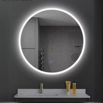 Espelho Redondo Iluminado com LED para Banheiro - Touch Screen Espelho Redondo Iluminado com LED para Banheiro - Touch Screen