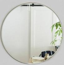 Espelho Redondo Lapidado 60cm com dupla face