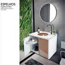 Espelho Redondo para Banheiro Perfil 39,5cm