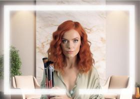 Espelho Retangular 50x70cm Iluminado Led Touch Screen Espelho Retangular 50x70cm Iluminado Led Touch Screen