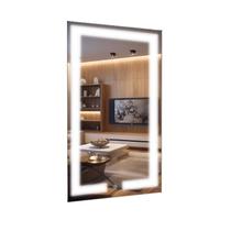 Espelho Retangular 70cm X 50cm Iluminado Touch Screen Led 3 Cores