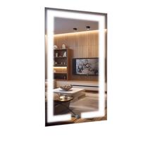 Espelho Retangular 70x50cm Iluminado Decorativo Com 3 Leds Touch Screen Espelho Retangular 70x50cm Iluminado Decorativo Com 3 Leds Touch Screen