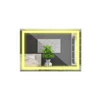 Espelho Retangular Bisotê Medidas Variadas Com Led Espelho Retangular Bisotê Medidas Variadas Com Led