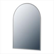 Espelho Retangular Cris Floral 46cm x 65,5cm Cinza/Silver