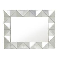 Espelho retangular de parede c/moldura de plastico - Rojemac