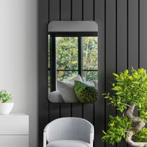 Espelho Retangular Grande 70 X 40 Moderno Lapidado Com Suporte Espelho Retangular Grande 70 X 40 Moderno Lapidado Com Suporte