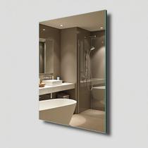 Espelho Retangular grande Fácil instalação 90x60 Kit Instalação Sala Banheiro