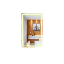 Espelho Retangular Jateado Com Led Botão Touch Screen Vários Tamanhos Lapidado Espelho Retangular Jateado Com Led Botão Touch Screen Vários Tamanhos Lapidado