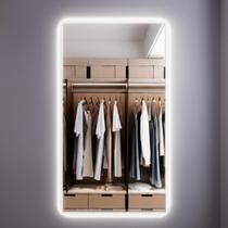 Espelho Retangular Lapidado Led 60x80 Indireto Decorativo Espelho Retangular Lapidado Led 60x80 Indireto Decorativo