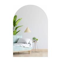 Espelho Retangular Oval Grande 90 X 60 Moderno Lapidado Com Suporte