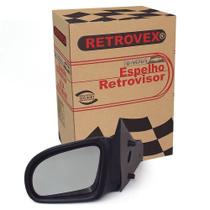 Espelho Retrovisor 2 4 Portas Lado Esquerdo Sem Controle Retrovex Corsa 1994 A 2003 Rx2211
