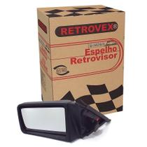 Espelho Retrovisor 2 4 Portas Lado Esquerdo Sem Controle Retrovex Monza 1985 A 1990 Rx2223