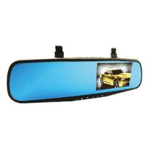 Espelho Retrovisor 4,3" Roadstar com Camera de RE + DVR