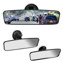 Espelho Retrovisor Ajustável De Ângulo Largo 360 graus Espelho Retrovisor Universal Para Carro Com