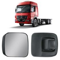 Espelho retrovisor auxiliar bilateral caminhão mb axor / atego a partir 2014...