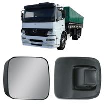 Espelho retrovisor auxiliar convexo caminhão mb axor atego 1938s