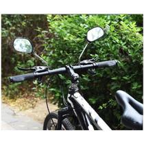 Espelho Retrovisor Bike Bicicleta C/ Refletor Retangular 1 Par - Bono Peças