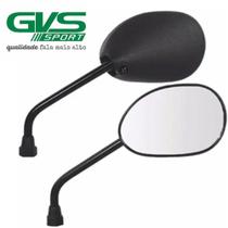 Espelho Retrovisor Biz 125 Haste Preto (Par) - GVS