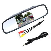 Espelho Retrovisor com Monitor LCD de 4.3" para Câmera de Ré Espelho Retrovisor com Monitor LCD de 4.3" para Câmera de Ré
