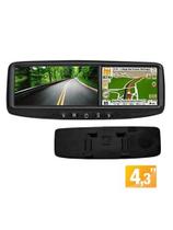 Espelho Retrovisor Com Monitor Orbe Om43Gps-C 4,3 Polegadas