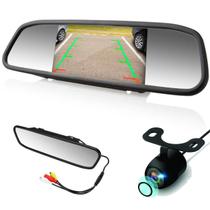 Espelho Retrovisor Com Tela Lcd Honda Civic Camera Re Universal - Poliparts