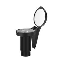 Espelho Retrovisor Convexo Universal Ajustável Para Mtb Bicicleta De Estrada Guiador Final West