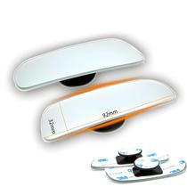 Espelho Retrovisor De Ponto Cego Ajustável 360 Graus Sem Moldura Para Carro Espelho Retrovisor De Ponto Cego Ajustável 360 Graus Sem Moldura Para Carro