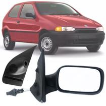 Espelho Retrovisor Direito Lado Passageiro Carona Fiat Palio Strada 1996 1997 1998 1999 2000 2001 Com Acabamento Interno Aplicação Veículos 2 Portas