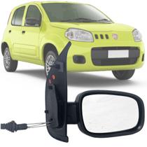 Espelho Retrovisor Direito Lado Passageiro Fiat Uno Vivace Way Evo Sporting 2010 2011 2012 2013 2014 2014 2016 2017 2018 2019 2020 2021 4 Portas C/c