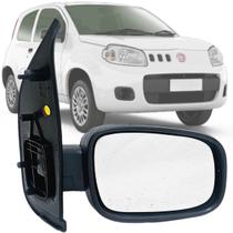 Espelho Retrovisor Direito Passageiro Novo Uno Vivace Evo Sporting 2010 2011 2012 2013 2014 2015 2016 2017 2018 2019 2020 Manual Sem Controle 4 Portas
