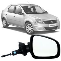 Espelho Retrovisor Direito Passageiro Renault Sandero Logan 2009 2010 2011 2012 2013 Com Controle Manual Preto Espelho Retrovisor Direito Passageiro Renault Sandero Logan 2009 2010 2011 2012 2013 Com Controle Manual Preto