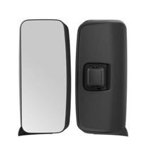 Espelho Retrovisor Elétrico Esquerdo Convexo MB Atego Axor 2014/ c/ Desembaçador Bepo Caminhao Mercedes Benz