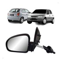 Espelho retrovisor esquerdo Celta 2000 a 2006 manual