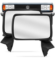 Espelho Retrovisor esquerdo fixo Gol Saveiro Voyage Parati 83 a 87