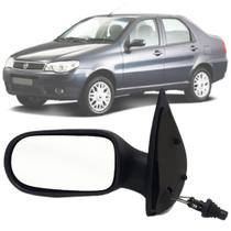 Espelho Retrovisor Esquerdo Lado Motorista Condutor Fiat Siena Palio Palio Weekend 2004 2005 2006 2007 4 Portas