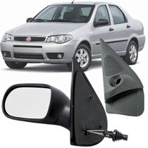 Espelho Retrovisor Esquerdo Lado Motorista Fiat Siena Palio Palio Weekend 2004 2005 2006 2007 4 Portas Com Acabamento Espelho Retrovisor Esquerdo Lado Motorista Fiat Siena Palio Palio Weekend 2004 2005 2006 2007 4 Portas Com Acabamento