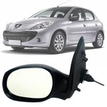 Espelho Retrovisor Esquerdo Motorista Condutor Peugeot 206 207 1999 2000 2001 2002 2003 2004 2005 2006 2007 2008 2009 2010 2011 2012 2013 2014 2015