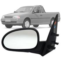 Espelho Retrovisor Esquerdo motorista Volkswagen Gol Saveiro G2 Bola 95 96 97 98 99 de 4 Portas sem Controle interno de regulagem - Retrovex