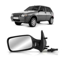 Espelho Retrovisor Externo Esquerdo Uno Fire 01 04 4p C/con