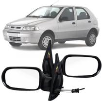 Espelho Retrovisor Fiat Palio Fire Weekend Siena 2001 2002 2003 4 Portas Com Controle