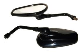 Espelho Retrovisor Gvs Mod.Harley Para Vulcan 500 Preto