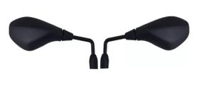 Espelho retrovisor haste 10mm renascenca modelo gs / bmw 90. rosca honda (par)