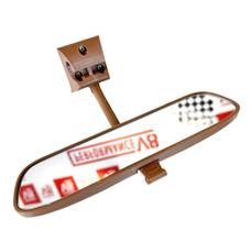 Espelho Retrovisor Interno Marrom Fase 2 Ford Maverick