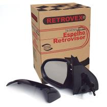 Espelho Retrovisor Lado Esquerdo Com Controle Retrovex Agile 2009 A 2014 Rx2257