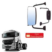 Espelho Retrovisor Mb Axor Atego 2016 2017 Le C Desembaçador