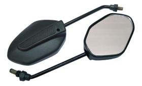 Espelho retrovisor mini cb250 twister nova p/honda (par)